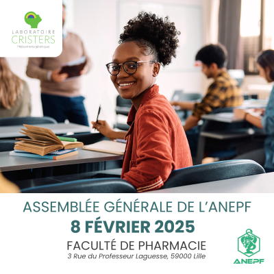 22/01/2025 : VENEZ NOUS RENCONTRER AU CONGRÈS DE L'ANEPF ! 